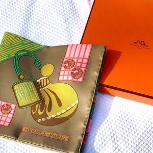 Hermès Silk Scarf & Gift Box